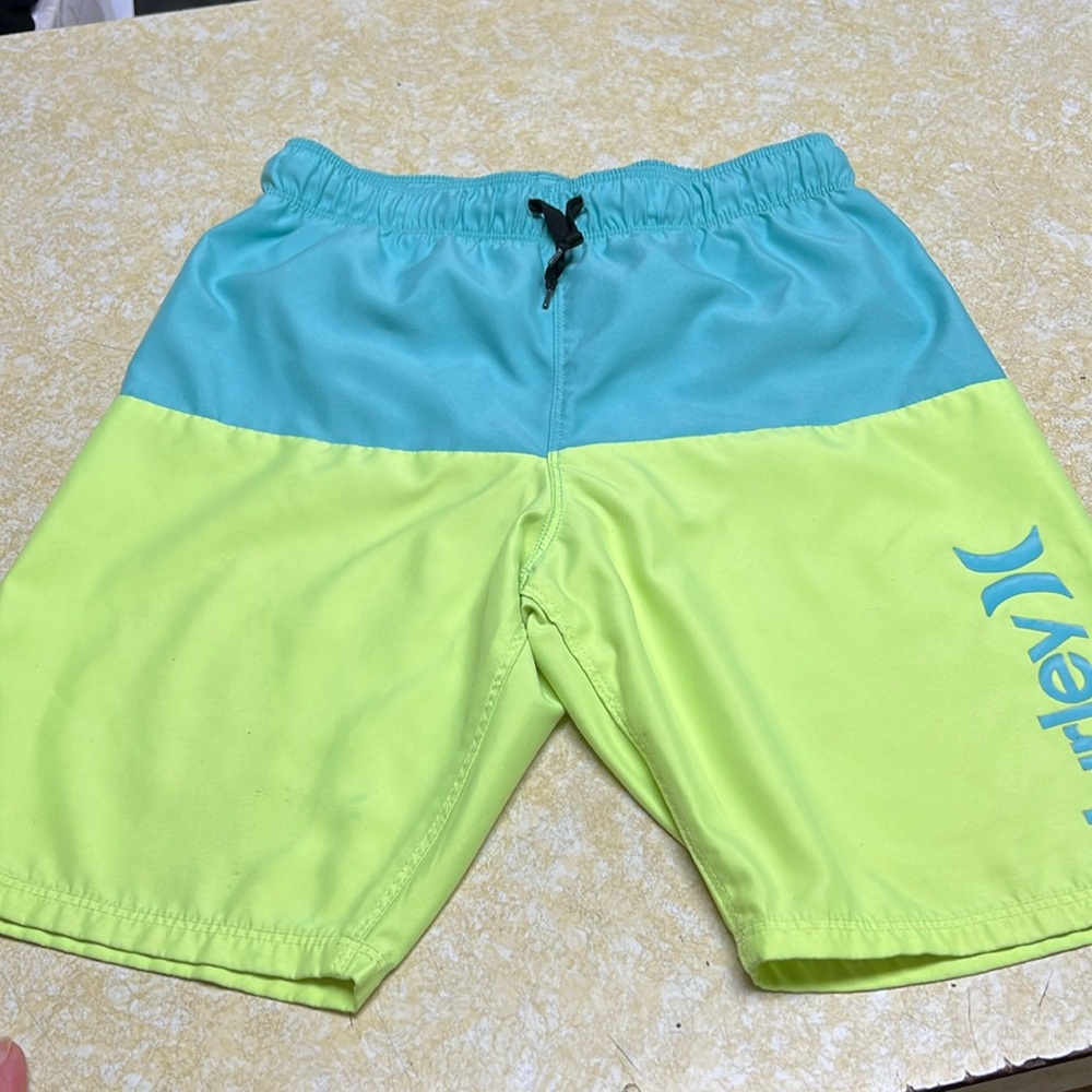 Boys swim trunks , 10/12 , good condition (2 pair set )